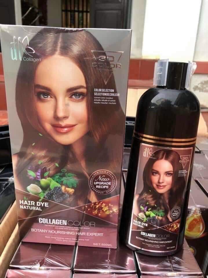 Dầu gội phủ bạc Collagen - Nhà Phân Phối Dầu Gội Thảo Dược ĐL Cosmetic